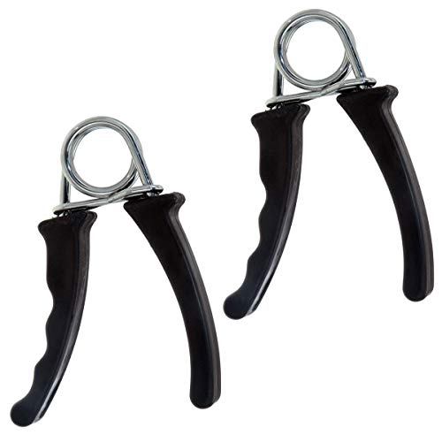 Xqisit 557Y50 Conjunto de Musculação para Mãos (Recondicionado Como Novo) XQ MAX - Levantamento de peso - musculação, mãos, preto