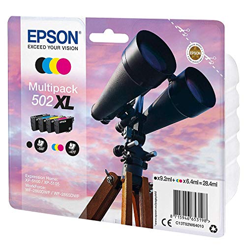 Tinteiro EPSON C13T02V44010 Preto, Ciano, Magenta, Amarelo Epson - Cartuchos de toner e jato de tinta - preto, ciano, magenta, amarelo, jato de tinta