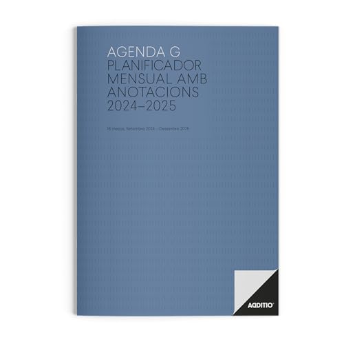 Agenda Escolar ADDITIO Profesor (2023/24 - Semanal - 14.8x21cm) Additio - Calendários, organizadores e planejadores - semanal, formato A4, vista diária, página mensal