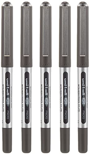 Caneta de Tinta Permanente UNI BALL Eye Micro UB-150 Azul UNI-BALL - Canetas - tinta permanente, traço fino, resistente água, resistente UV
