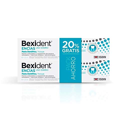 Pasta de Dentes ISDIN Bexident Duo Gengivas Ud 2X (125 ml) Isdin - Cuidados com a higiene oral - isdin, bexident duo gengivas ud, 125 ml