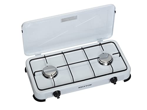 Placa de Cozinha a Gás Portátil TRISTAR KO-6382 (Branco) FireFriend - Eletrodomésticos de cozinha - portátil, 2 queimadores, exterior, 3 kW