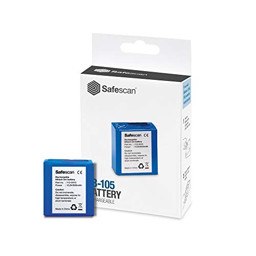 Pilha Recarregável SAFESCAN LB-105 Pilha recarregável Safescan - Baterias de uso geral - pilha recarregável, safescan lb-105, bateria ião-lítio, 600 mah, 10,8 V
