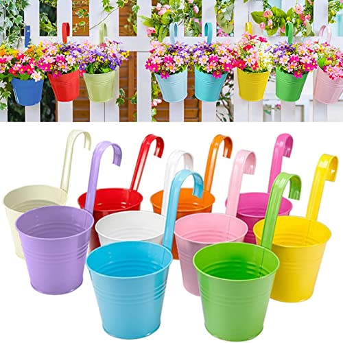 Vaso Suspensos XRR 10 Peças (Plástico - 16x13.5x12cm) XRR - Móveis de exterior - plástico, 16x13.5x12cm, 10 peças