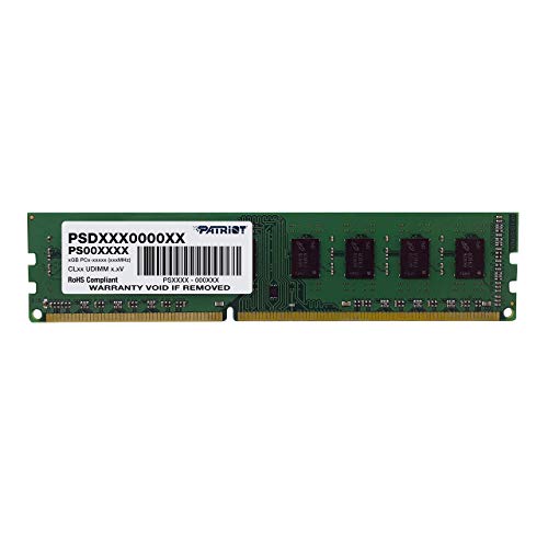 Memória RAM DDR3 PATRIOT MEMORY PSD38G16006S (1 x 8 GB - 1600 MHz) Patriot Memory - Memória ram - memória ram, ddr3, patriot memory, psd38g16006s, 8 gb, 1600 mhz