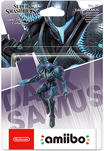Figura AMIIBO Super Smash Bros. - Dark Samus Nintendo - Acessórios para consoles de videogame - amiibo, Super Smash Bros, dark samus, figura pvc