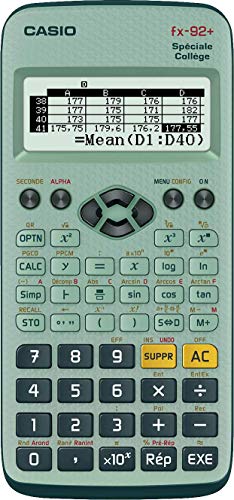 Calculadora Científica CASIO FX-92 Green (12 dígitos) Casio - Calculadoras científicas - 12 dígitos, lcd, sinal, porcentagem, média