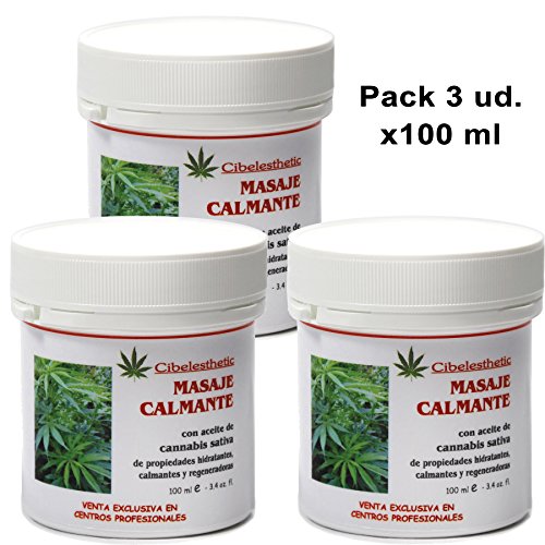 Creme de Rosto NATURVITAL Pack 3 Cremas Calmantes com Óleo de Cannabis (100 ml) Cibelesthetic - Medicamentos e drogas - creme, rosto, naturvital, calmantes, óleo de cannabis