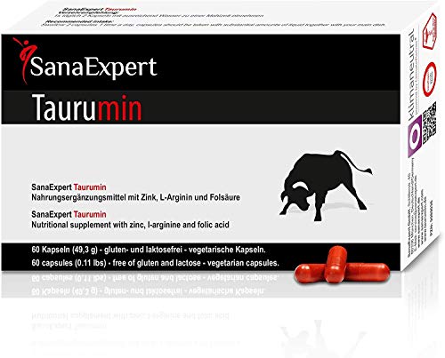 Suplemento Alimentar SANAE Expert Taurumin (60 cápsulas) SanaExpert - Vitaminas e suplementos - suplemento alimentar, sanae expert taurumin, 60 cápsulas