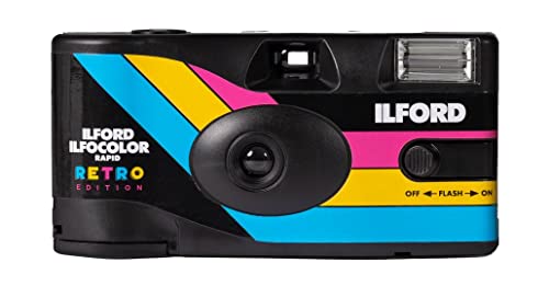 Ilford Ilfocolor Rapid Retro Black 27 Exposures Ilford - Câmeras - rapid, retro, Black, 27 exposições