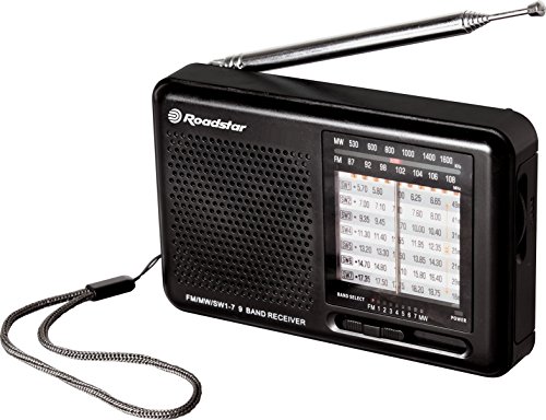 Rádio Roadstar TRA 2989 (Recondicionado Como Novo) Roadstar - Radios - rádio portátil, sintonizador analógico, auscultadores, antena telescópica, potência de saída