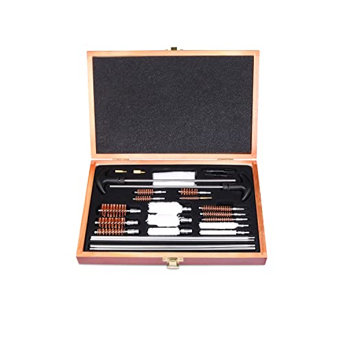 Kit Limpeza Universal 5.56Mm 9Mm Cal 12 17 22 223 270 308 357 Boresnake - Panos e cotonetes de limpeza de armas - kit limpeza, universal, 5.56mm, 9mm, calibres