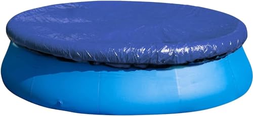 Cobertura Redonda para Piscina Outsunny | 457 x 457cm - Azul GIONAR - Coberturas de piscina e panos de chão - azul, poliéster, 4,57 m, 1 peça