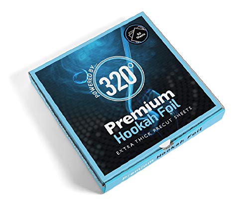 Almofada para Shisha 320º Premium (50 Folhas) 320° - Acessórios de fumar - shisha, premium, 320º, 50 folhas