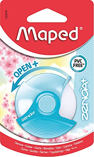 Borracha MAPED ZENOAPLUS (Rosa, Azul, Roxo) Maped - Borrachas - borracha, maped, zenoaplus, rosa, azul, roxo