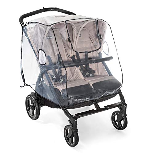 Capa Chuva REER RAINCOVER TWIN 3 em 1 (Recondicionado Como Novo) Reer - Acessórios de carrinho de bebê - 3 em 1, abertura lateral, fecho velcro, lavável