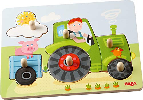 Puzzle 2D HABA 302535 (Idade minima recomendada: 6 anos) HABA - Quebra-cabeças de madeira e com pinos - puzzle, 2d, haba, 302535, 6 anos