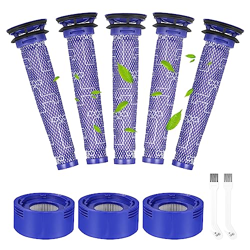 Filtro BIRSHES para aspirador dyson v7 v8 (5 unidades) Birshe - Acessórios de aspirador - 11 EU, 5 unidades