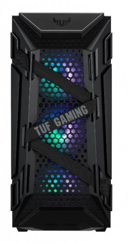 Caixa para Computador ASUS TUF Gaming GT301 | Preto ASUS - Componentes de computador - caixa, computador, asus, tuf gaming, gt301, preto