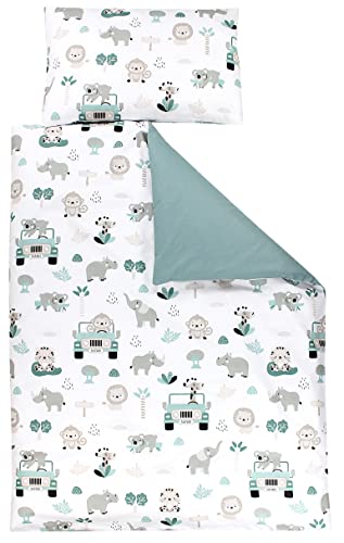 Cobertor TUP TAM (Verde - Algodão - 135 x 100 cm) TupTam - Roupa de cama e cama - verde, algodão, 135x100 cm