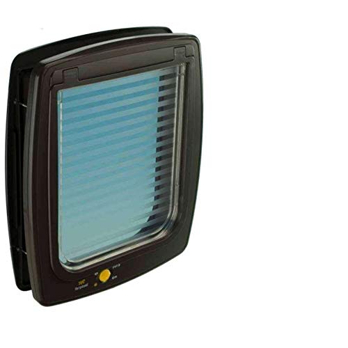 Ferplast Porta de Entrada Swing 9 Castanho FERPLAST - Portas para animais de estimação - castanho, plástico, ajustável, fácil de limpar