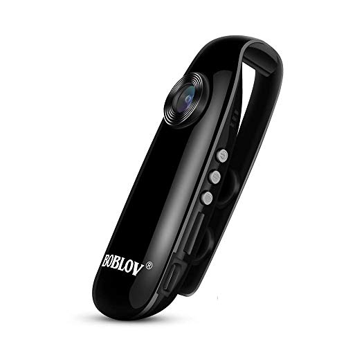 Câmara de Corpo Pequena BOBLOV 007 Preto CHINA OEM - Câmeras de vigilância - polímero de lítio, 560 mAh, 3,7 V