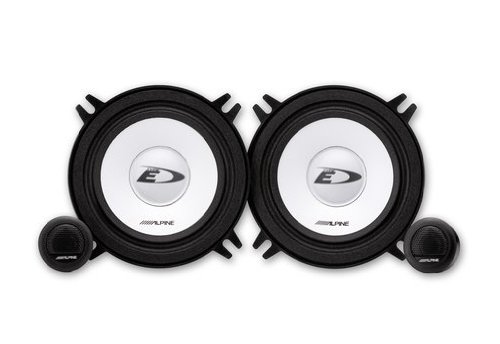 Colunas Auto ALPINE SXE 1350S (250 W - 2 Canais) Alpine - Alto-falantes de veículos automotivos - 250 w, 2 canais, colunas auto, jack 3.5 mm