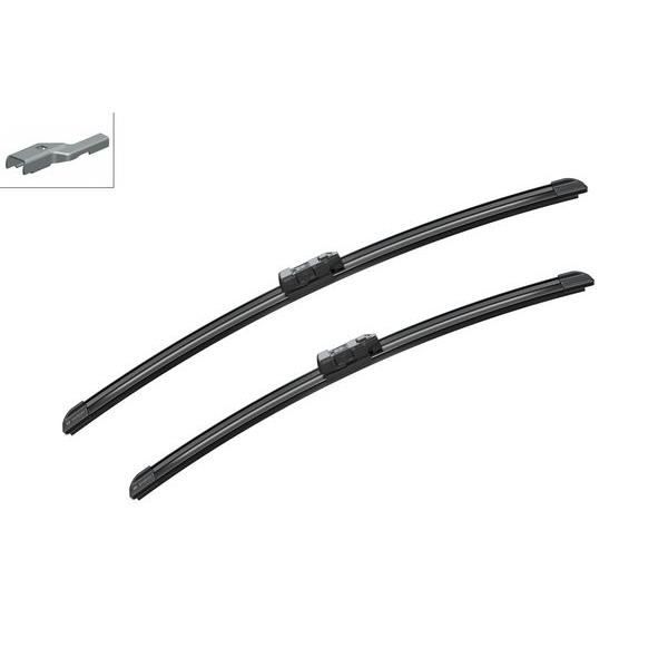Escova Limpa-Para-Brisas BOSCH Aerotwin Frontal 530 mm Bosch - Peças e acessórios para janelas de veículos automotores - 530 mm, frontal, plástico