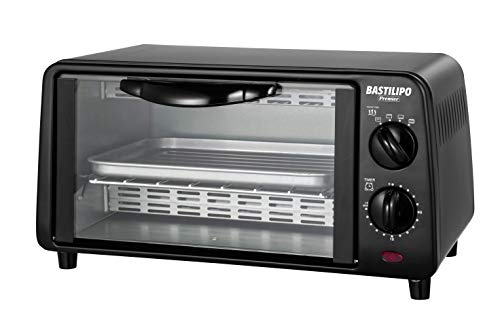 Mini-forno BASTILIPÓ Turin Black (1000 W - 9 L) Bastilipo - Eletrodomésticos de cozinha - mini-forno, sobremesa, 1000 W, 9 L, temporizador, bandeja, grelha