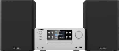 Aparelhagem de Som KENWOOD Electronics M-925DAB-S | Prateado (Sistema Hi Fi) Kenwood - Reprodutores de áudio e gravadores - bluetooth, 2 canais, 50W, prateado