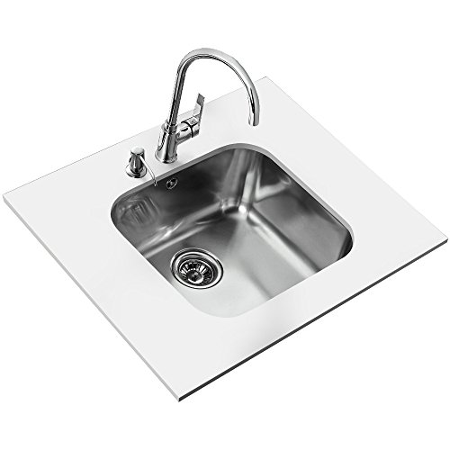 Torneira de Cozinha TEKA BE 45 40 (Inox) TEKA - Pias de cozinha e utilidade - aço inoxidável, inox, escoamento de água