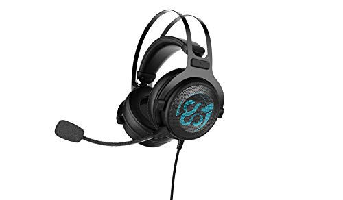 Auscultadores com Microfone NEWSKILL GAMING Kimera V2 Newskill - Fones de ouvido e headsets - ps4, pc, rgb, 7.1 surround, microfone extraível