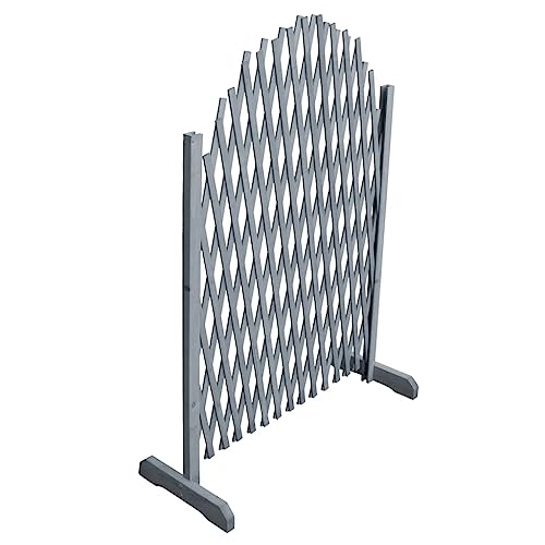 Vedação para jardim vidaXL | Cinzento (Jardinagem) vidaXL - Móveis de exterior - vedação, jardim, cinzento