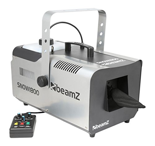 Máquina de Neve BEAMZ Snow (1800 W - 2.5 L) Beamz - Máquinas de fumo - 1800W, 2.5l