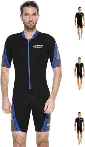 Fato Unissexo CRESSI Playa Man Shorty Azul para Surf (XS) Cressi - Roupa de mergulho - unissexo, surf, azul, shorty