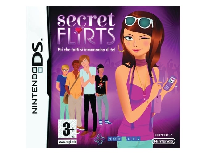 Jogo Nintendo Ds SECRET FLIRTS (Nintendo DS - Francês) Nobilis - Software de jogos de vídeo - nintendo ds, secret flirts, francês