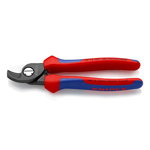 Knipex 95 12 165 alicate Alicate de corte lateral KNIPEX - Ferramentas para fios e cabos - 15 cm, ferro, plástico, 16,5 cm