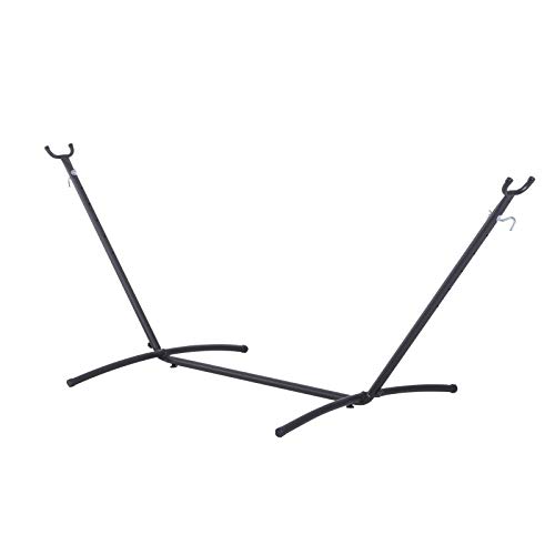 Suporte para Rede Hamaca Outsunny | Preto Outsunny - Móveis de exterior - suporte, rede, preto