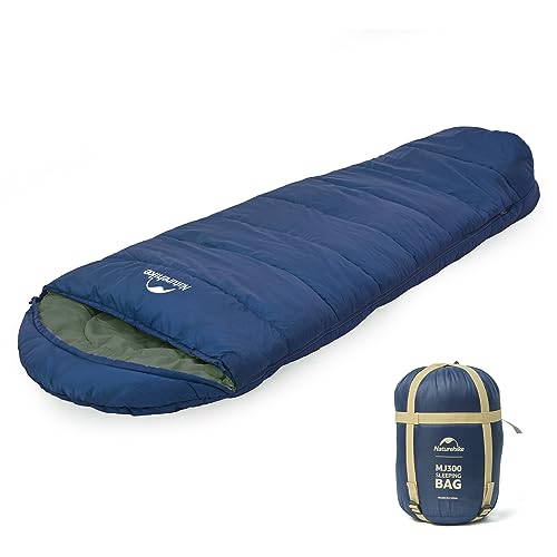 Saco de Campismo NATUREHIKE Sleeping Bag Momia (Verde - 190x80cm) Naturehike - Sacos de dormir - campismo, sacodecampismo, naturehike, sleepingbag, momia