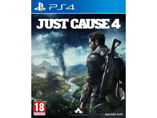 Jogo Ps4 Just Cause 4 (M18 - Ação/aventura) Square Enix - Software de jogos de vídeo - ps4, m18, ação-aventura