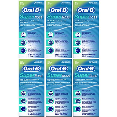 Oral B Fio Dental Mentolada 50 Unidades Oral-B - Fio dental - mentolada, dental, 50 unidades