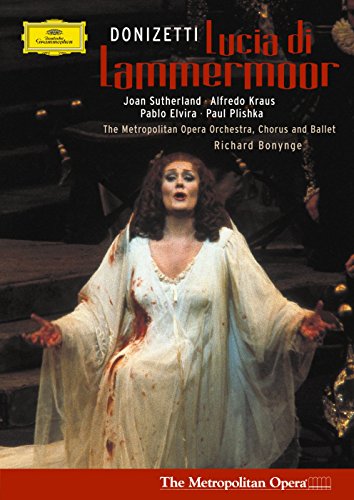 Lucia Di Lammermoor (2 CDs) / Sutherland, Kraus, Pavarotti, Levine, Metropolitan Opera Deutsche Grammophon - Dvds de filmes e programas de televisão - ópera, 2 cds, sutherland, Kraus, pavarotti