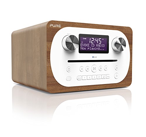 Rádio PURE Evoke C-D4 (Digital - 2x3.5mm - Pilhas) Pure - Áudio - digital, 3.5mm, pilhas