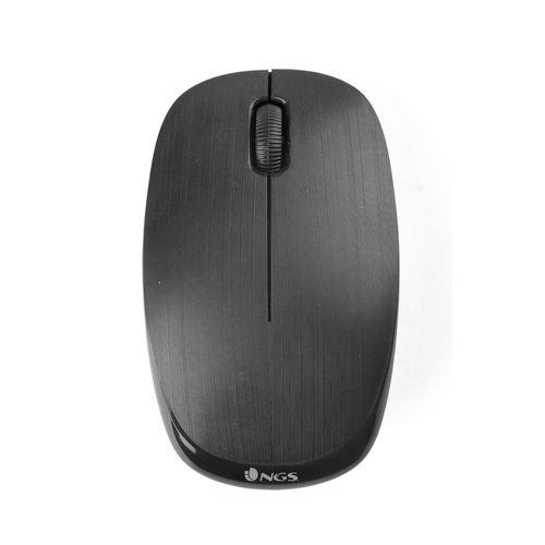 Rato Wireless NGS Fog (Ótico - 1000 dpi - Preto) NGS - Ratos e trackballs - wireless, 1000 dpi, ergonômico, sensor óptico