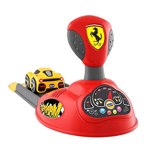 Brinquedo de Tracção CHICCO 00008201000000 Chicco - Conjuntos de brinquedos - lançador elétrico, ferrari, mini veículos, cones, copo, ferrari f12 tdf