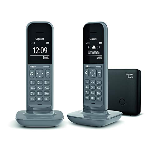 Telefone fixo GIGASET CL390 DECT Cinzento Gigaset - Telefonia - telefone fixo, gigaset cl390 dect, cinzento