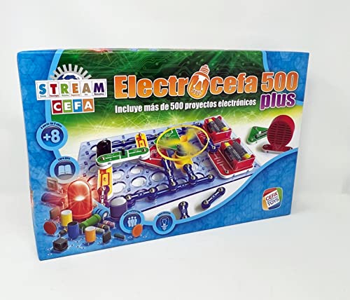 Jogo Didático CEFABRASIL Electrocefa (Idade Mínima: 8 anos) Cefa Toys - Brinquedos - jogo didático, electrocefa, construir circuitos, projetos elétricos, manual completo