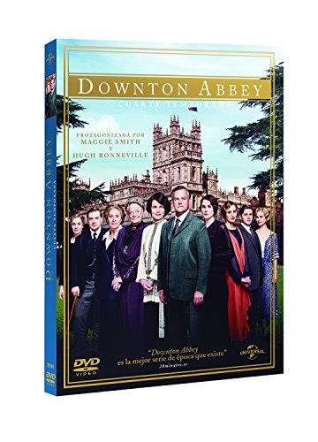 DVD Downton Abbey - Season Four (Edição em Espanhol) UNIVERSAL - Dvds e vídeos - dvd, downton abbey, temporada quatro, edição espanhola