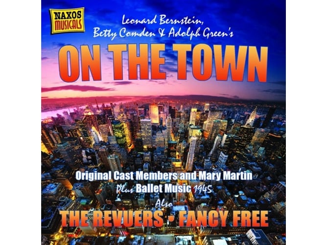 CD George Gershwin - On The Town (2 CDs) Naxos - Música e gravações de som - cd, george gershwin, on the town, 2 cds