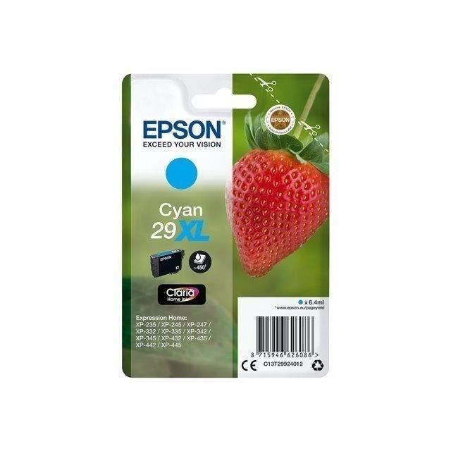 Epson Tinteiro C13T29924012 Azul 1 peça(s) Epson - Cartuchos de toner e jato de tinta - epson, tinteiro azul, ciano, xp-235, xp-332, xp-335